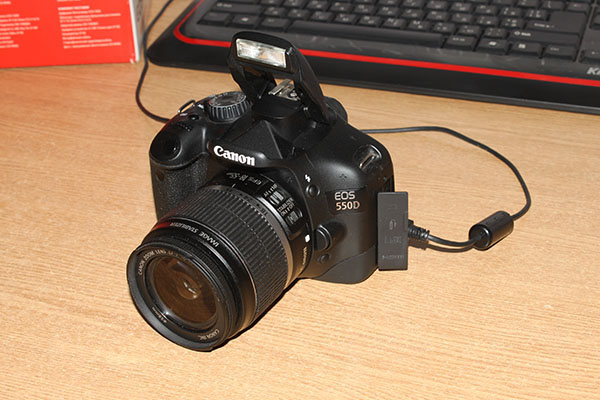 canon 550d webcam